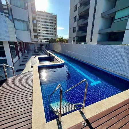 3 Suites Vista Mar - Wi-Fi, Piscina, Sauna, Academia, Garagem 2 Carros Ilheus Exterior photo